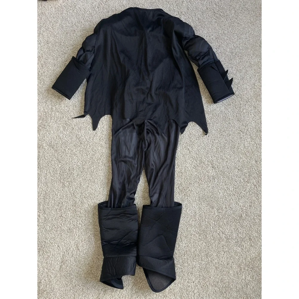 Rubies Batman Muscle Chest Costume Boys Small Black Yellow Superhero DC Comics